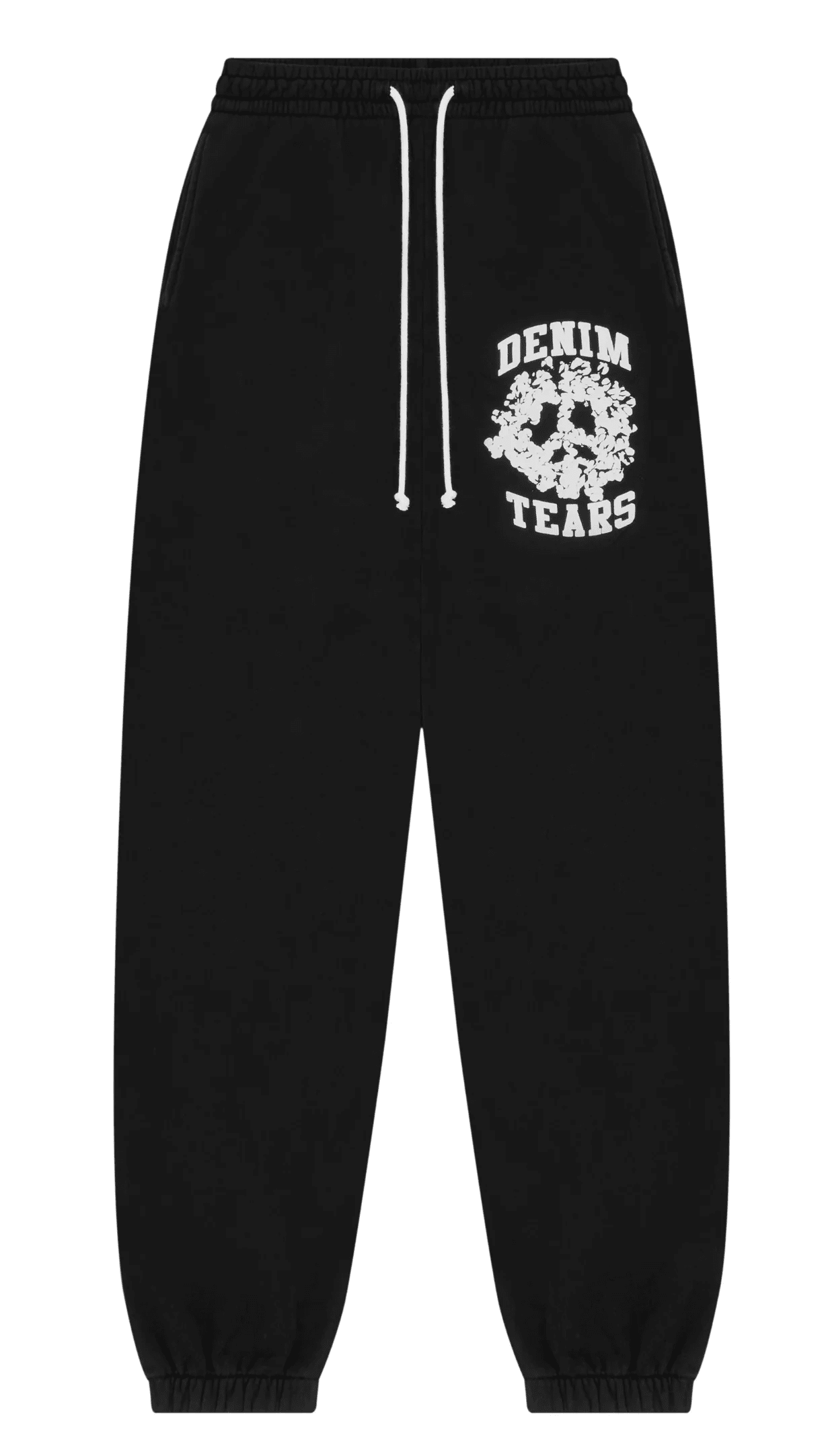 denim tears black sweatpants